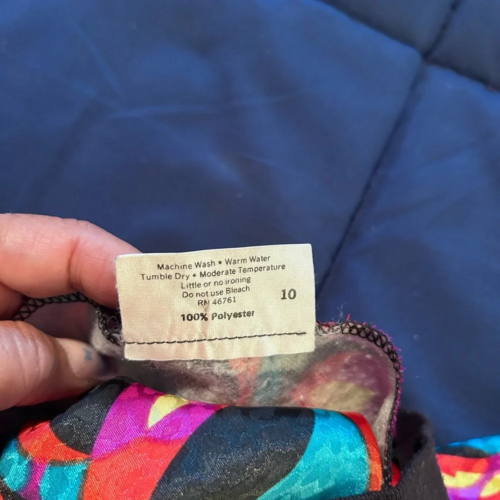 Tops n Tops • MultiColored Top • sz 10 • - Picture 6 of 8